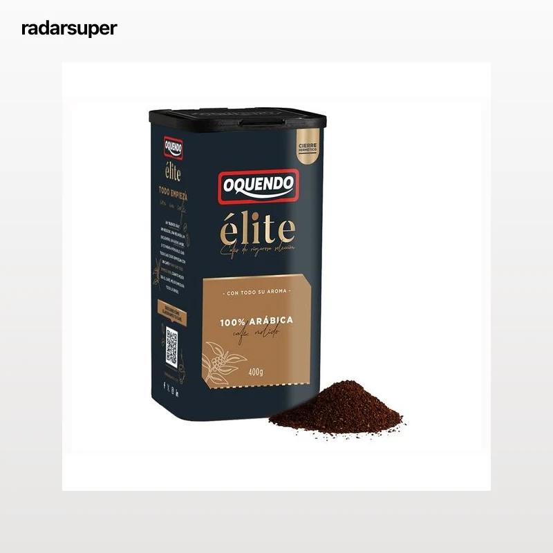 OQUENDO Café molido natural arábica 100 % 400 g.