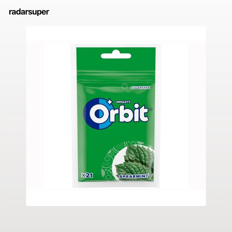 ORBIT Chicle hierbabuena 29 g.