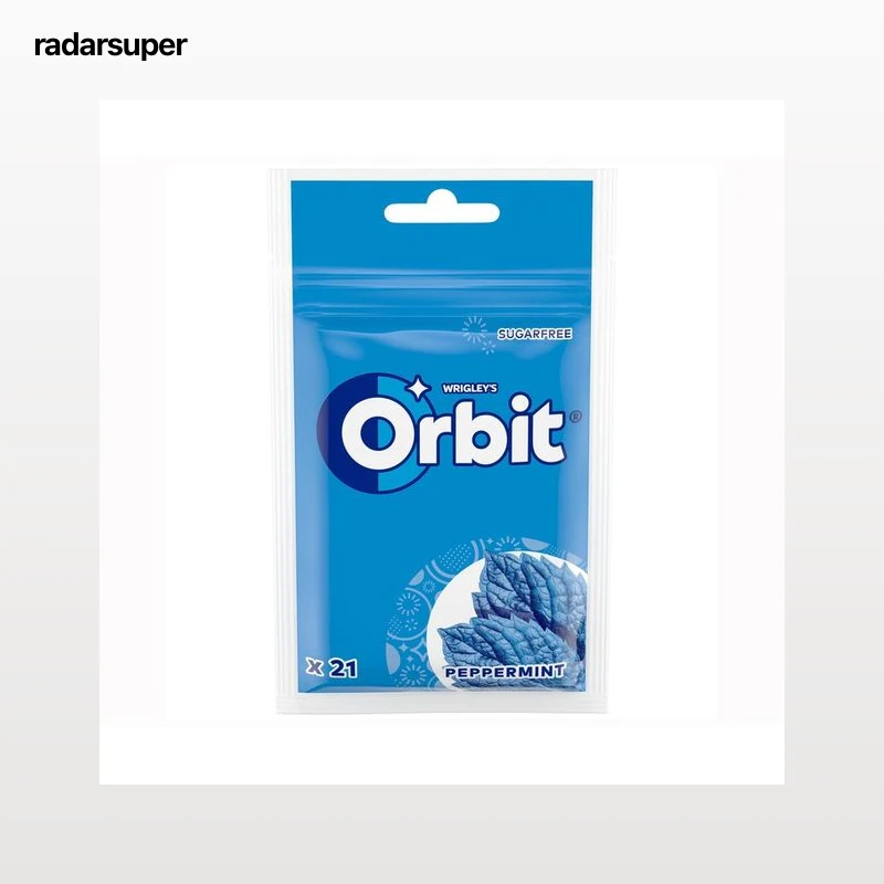 ORBIT Chicle de menta 29 g.