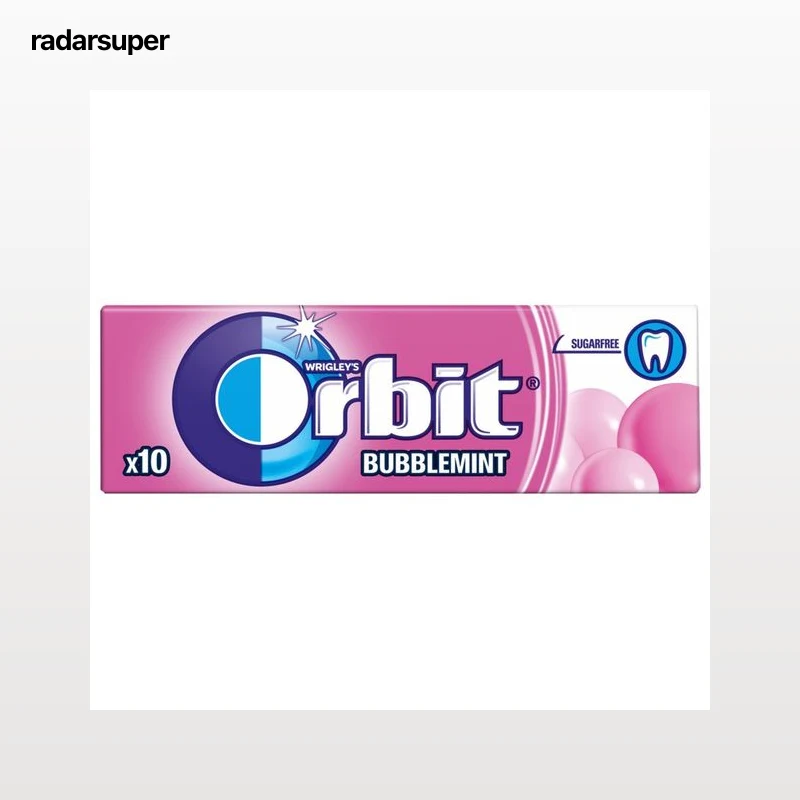 ORBIT Chicles bubblemint 13 gr.