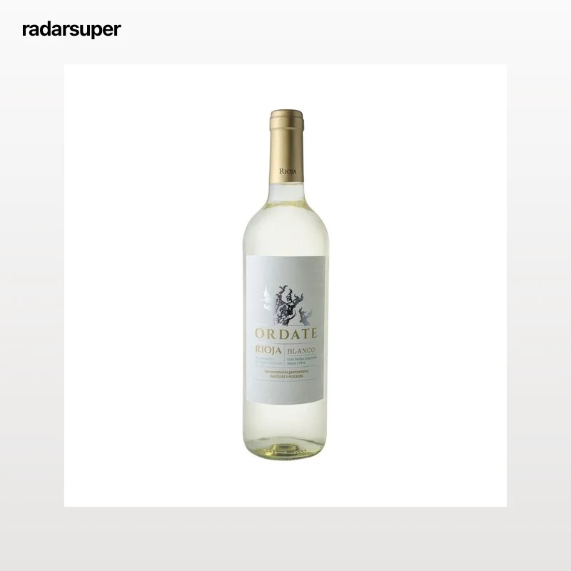 ORDATE  Vino blanco con D.O. Ca. Rioja botella 75 cl.