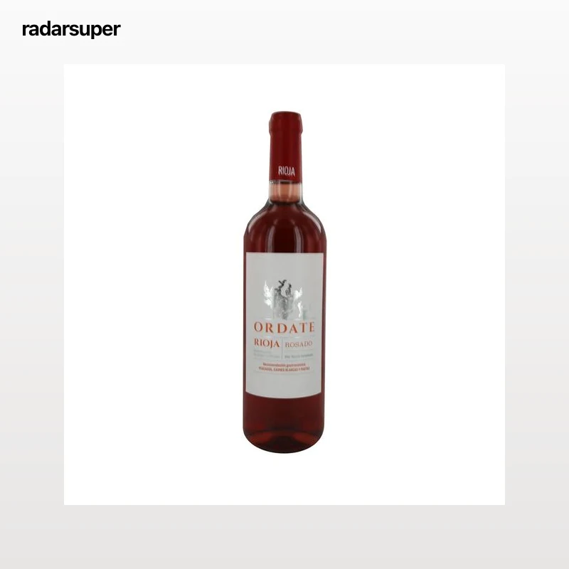 ORDATE  Vino rosado con D.O. Ca. Rioja botella 75 cl.