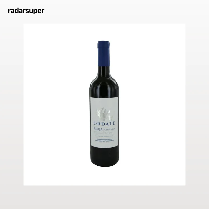 ORDATE  Vino  tinto crianza con D.O.Ca. Rioja botella de 75 cl.