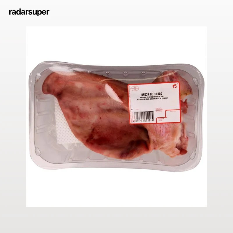 Oreja fresca de cerdo blanco