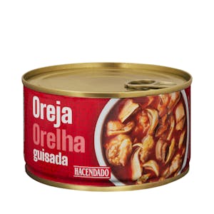 Oreja guisada