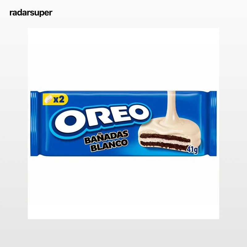 OREO Galleta oreo bañada en chocolate blanco 1 ud 40 g.