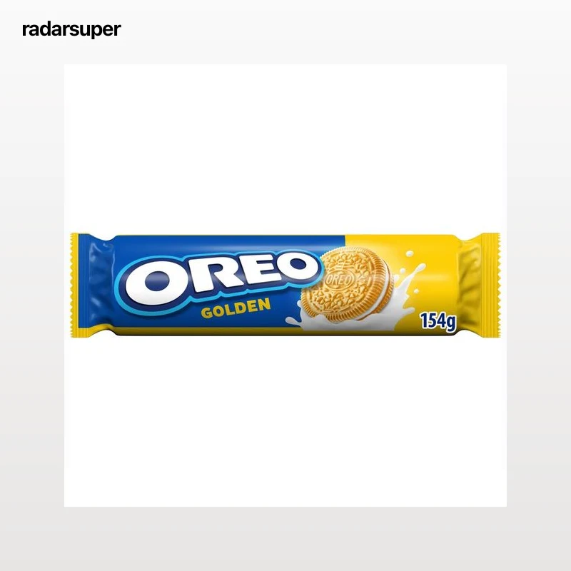 OREO Galletas Golden rellenas de crema de vainilla 154 g.