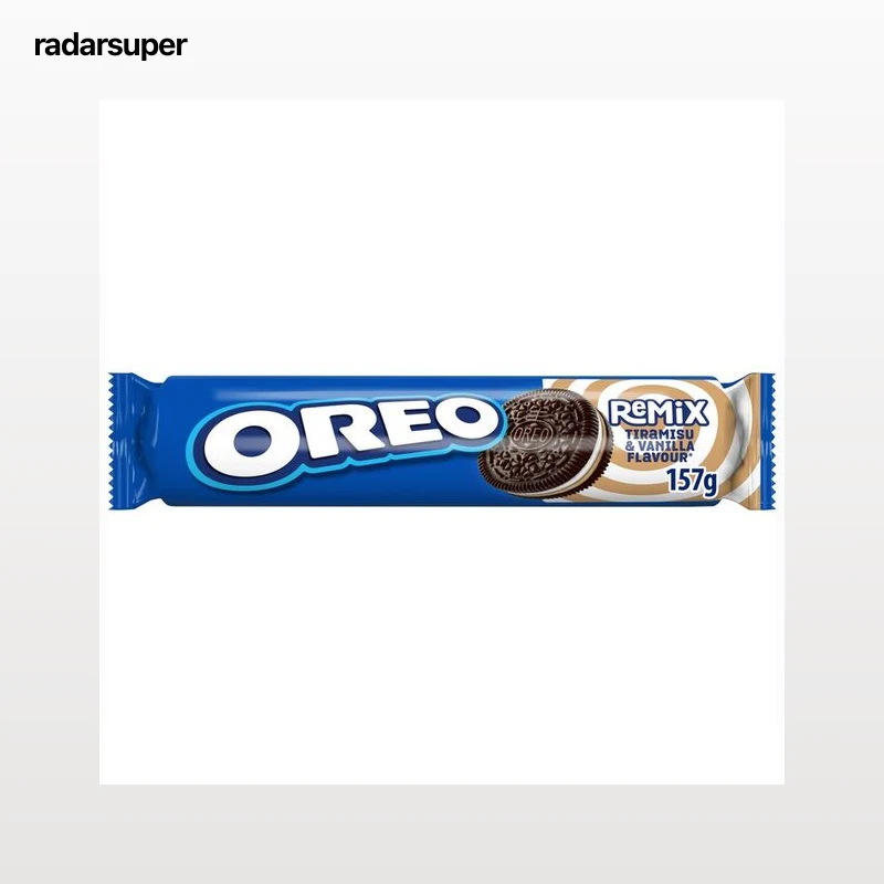 OREO Remix Sandwich de galleta de tiramisu y vainilla 157 g.