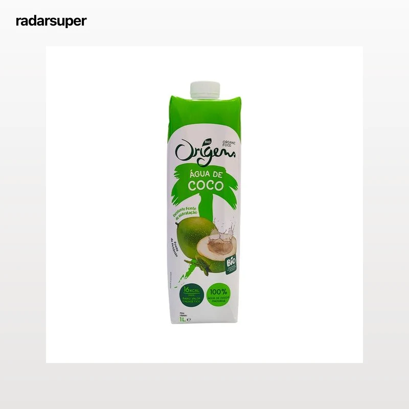 ORIGENS Agua de coco ecológica 1 l.