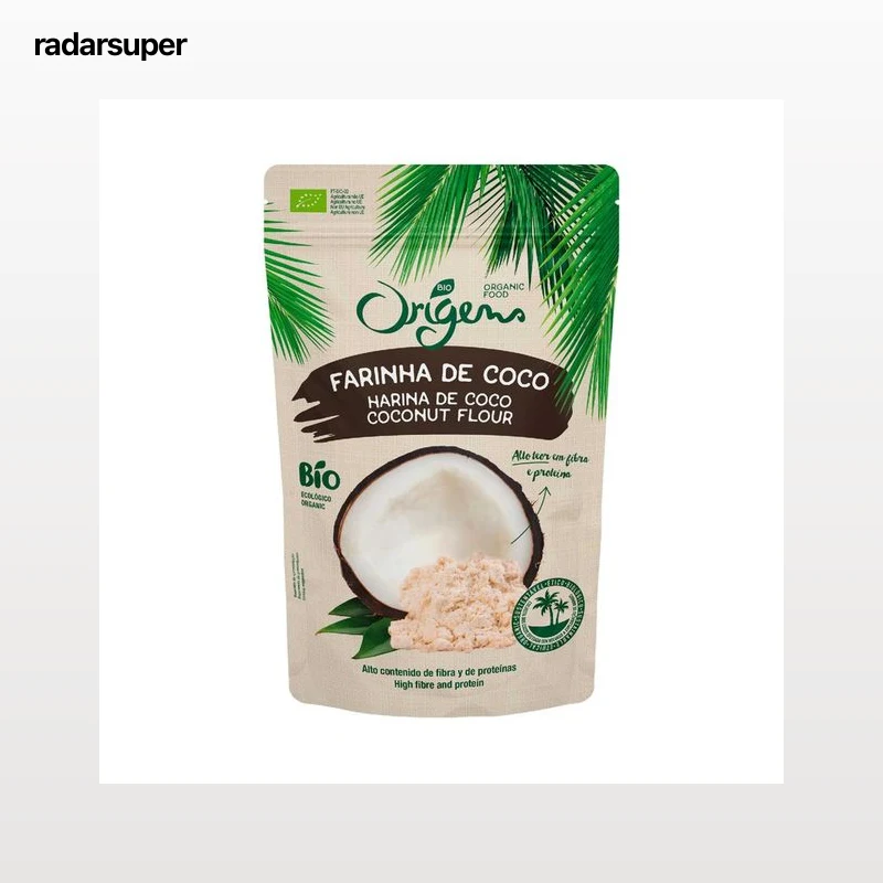 ORIGENS Bio Harina de coco ecológica 250 g.