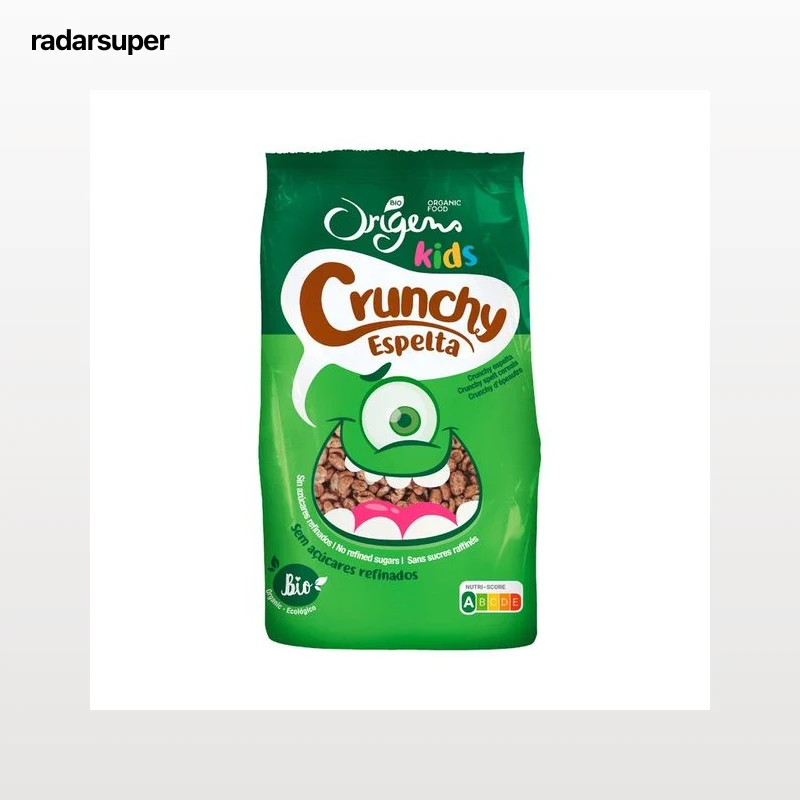 ORIGENS Bio kids Cereales (crujientes) infantiles de espelta ecológica 125 g.