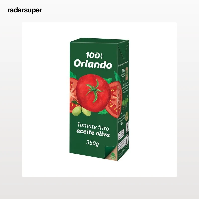 ORLANDO Tomate frito con aceite de oliva 350 g.
