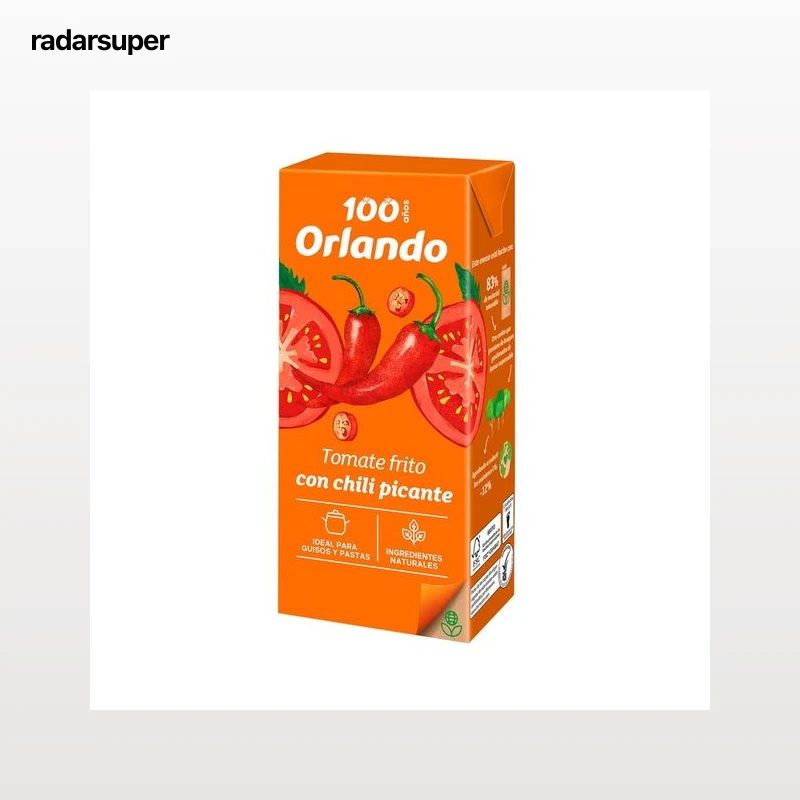 ORLANDO Tomate frito picante 350 g.