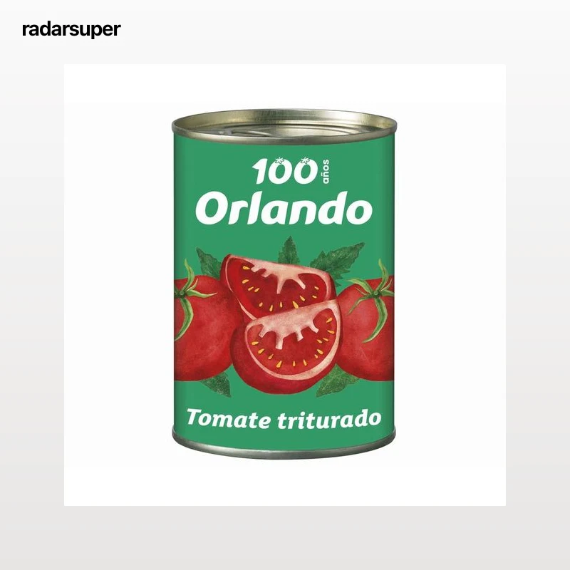 ORLANDO Tomate triturado lata de 400 g.