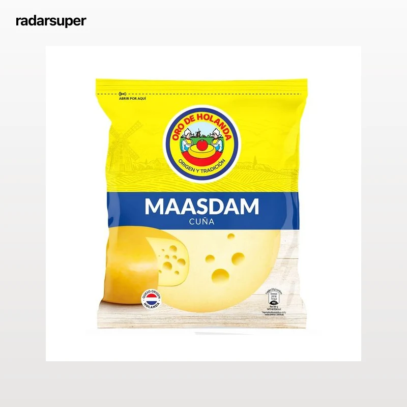 ORO DE HOLANDA Queso maasdam madurado 300 g.