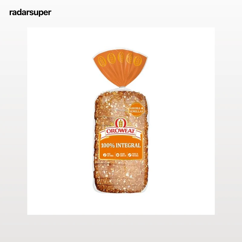 OROWEAT Pan de molde integral con semillas de sésamo y lino 550 g.