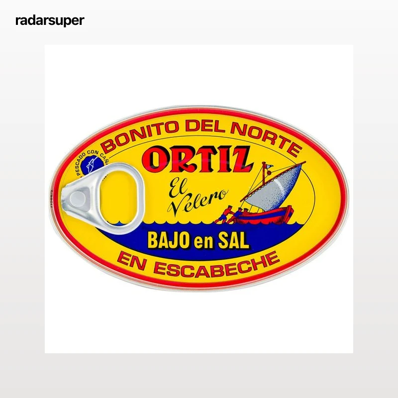 ORTIZ Bonito del norte en escabeche con contenido reducido en sal 82 g.