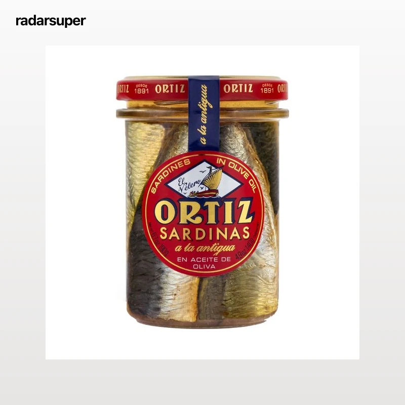ORTIZ Sardinas en aceite de oliva a la antigua 140 g.