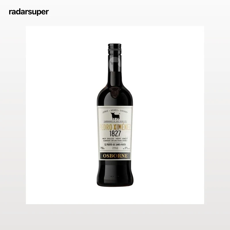OSBORNE 1827 Vino muy dulce con D.O. Jerez - Xéréz - Sherry botella 75 cl.