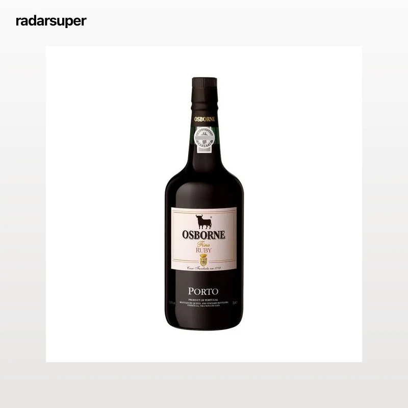 OSBORNE Ruby Vino tinto de Oporto, elaborado en Portugal botella 75 cl.