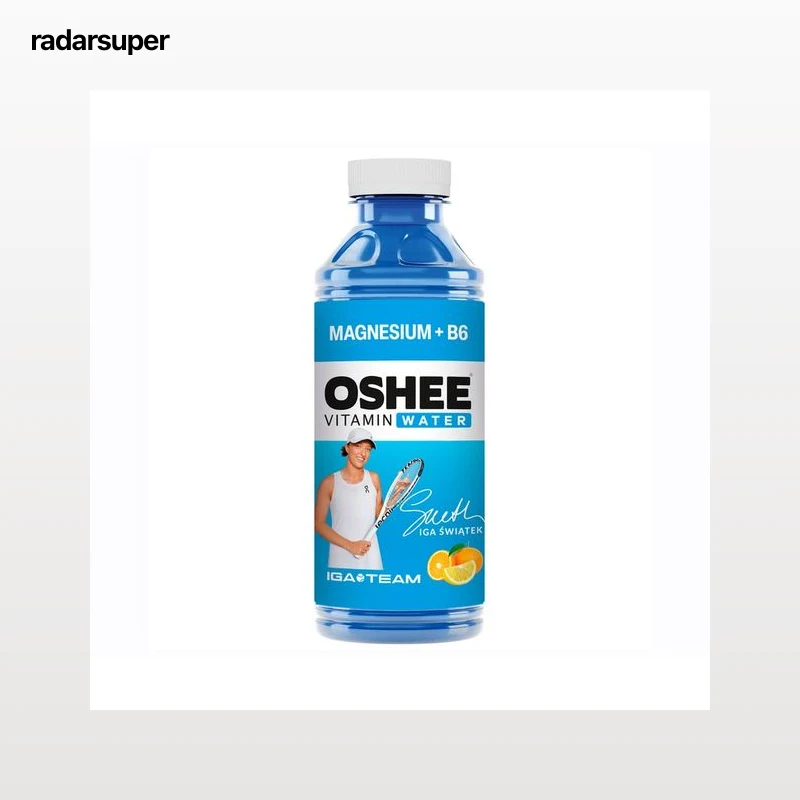 OSHEE Agua vitaminada de naranja y limón 555 ml.