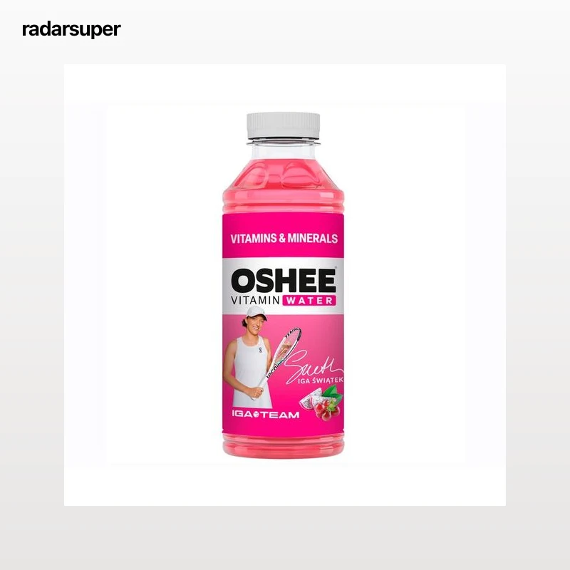 OSHEE Agua vitaminada de uva y fruta de dragón 555 ml.