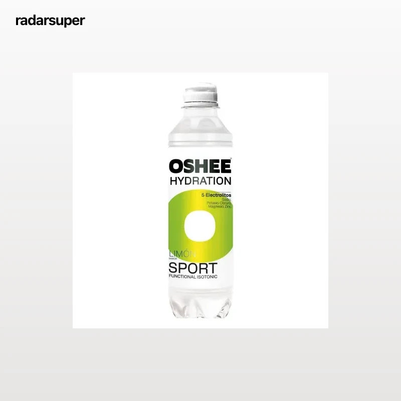 Oshee Hydration sport sabor limón botella 555 ml.