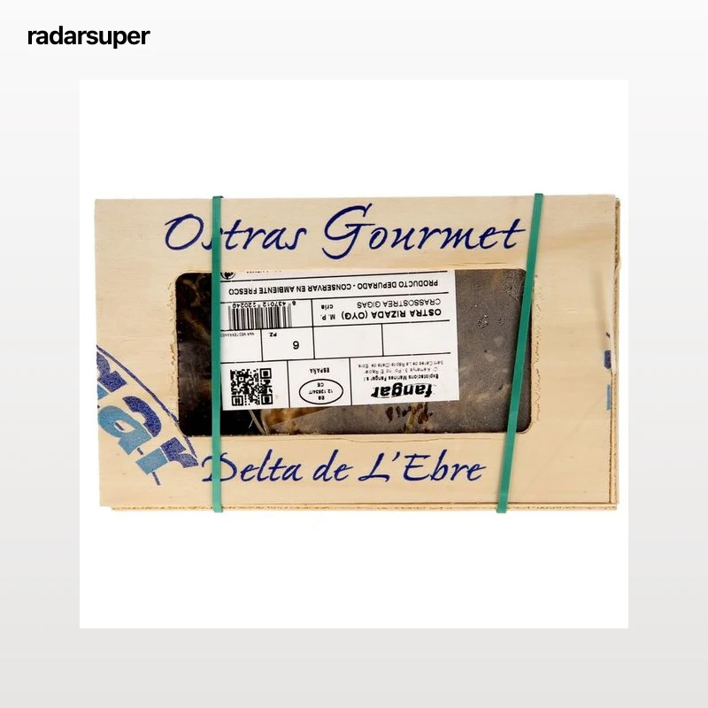Ostras rizadas 6 uds.