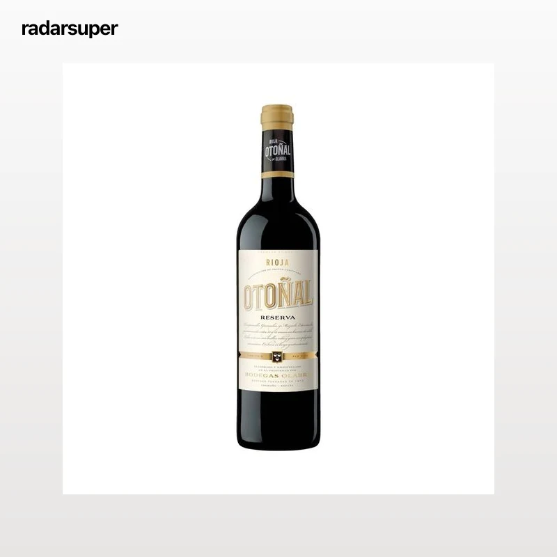 OTOÑAL  Vino tinto reserva con D.O. Ca. Rioja botella 75 cl.