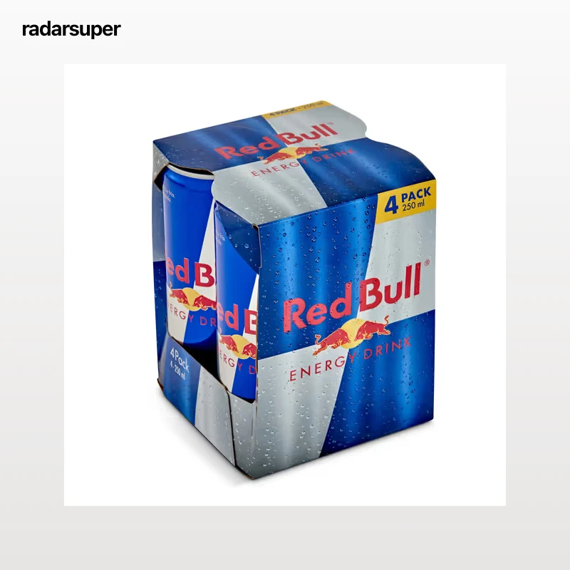 Red bull pack 4 x 250 ml