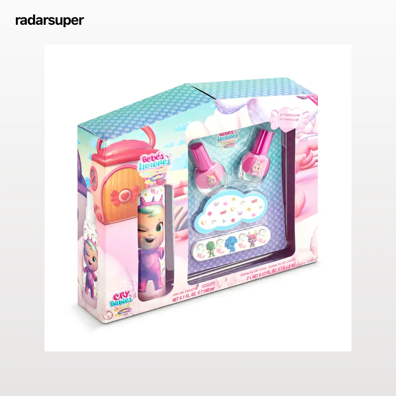 Pack colonia 150 ml + 2 esmaltes Cry babies 150 ml