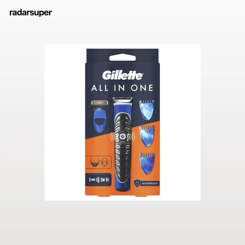 Pack Gillette All In One: recortadora, peines y recambio