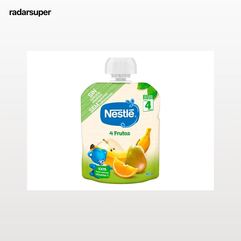 PACOTINHO FRUTA NESTLÉ 4 FRUTAS 90G