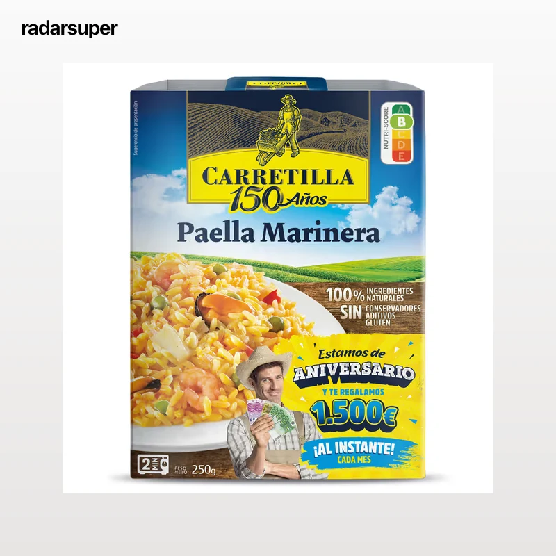 Paella marinera Carretilla 250 g
