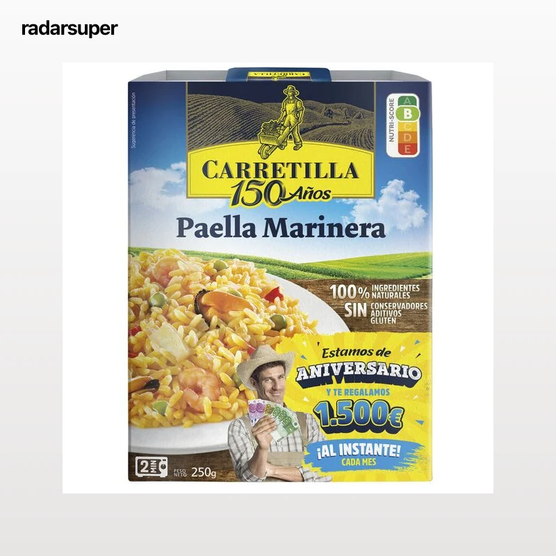Paella marinera sin gluten Carretilla 250g