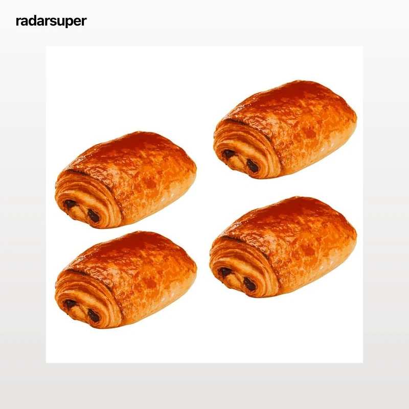 Pain au chocolat 4 uds. 180 g.
