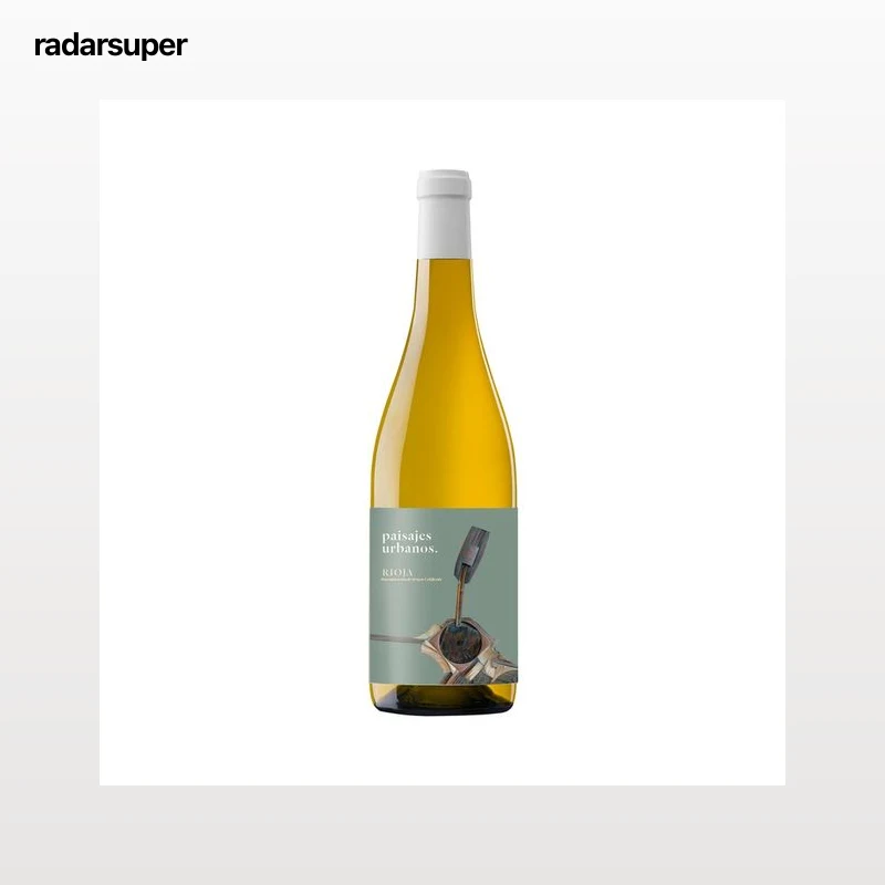 PAISAJES URBANOS  Vino blanco con D.O. Ca. Rioja PAISAJES URBANOS botella de 75 cl.