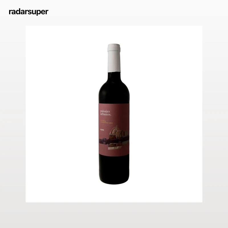 PAISAJES URBANOS  Vino tinto reserva con D.O. Ca. Rioja PAISAJES URBANOS botella de 75 cl.