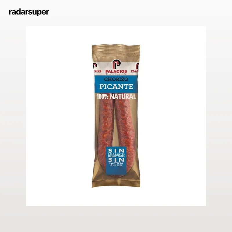 PALACIOS Chorizo casero picante de categoria extra PALACIOS 250 g.