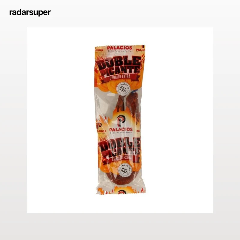 PALACIOS Sarta de chorizo muy picante, 100% natural sin conservantes, ni colorantes PALACIOS 250 g.