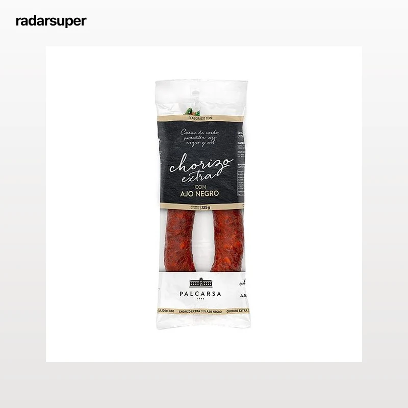 PALCARSA Sarta de chorizo extra con ajo negro 325 g.