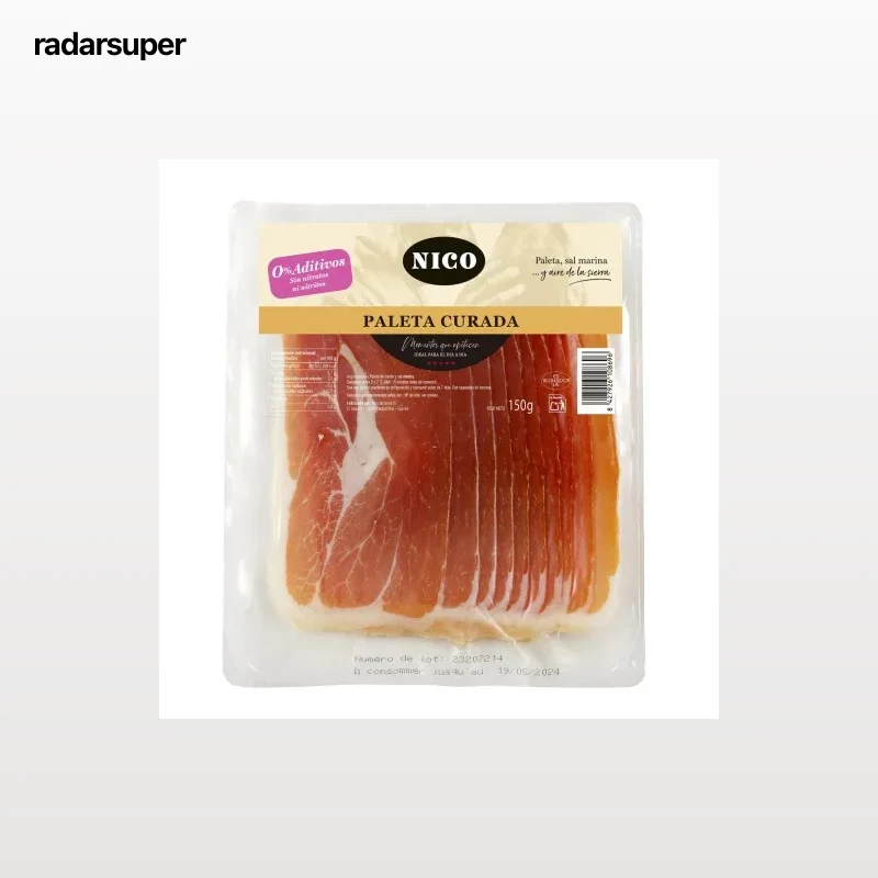 Paleta curada en lonchas Nico 150 g