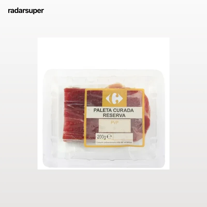 Paleta curada reserva Carrefour taco de 200 g
