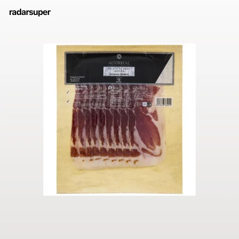 Paleta de cebo ibérica 50% raza ibérica Altorreal 100 g.