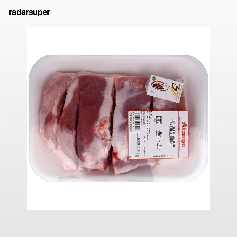 Paletilla entera de cordero IGP Cordero Manchego, especial asados, barbacoa o plancha