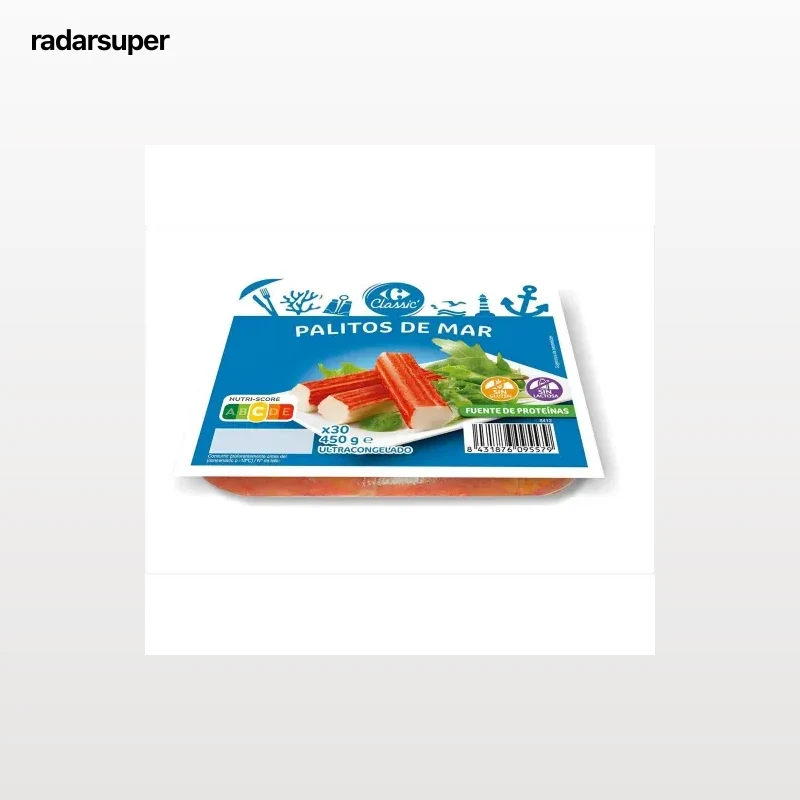 Palitos de mar Carrefour 450 g.