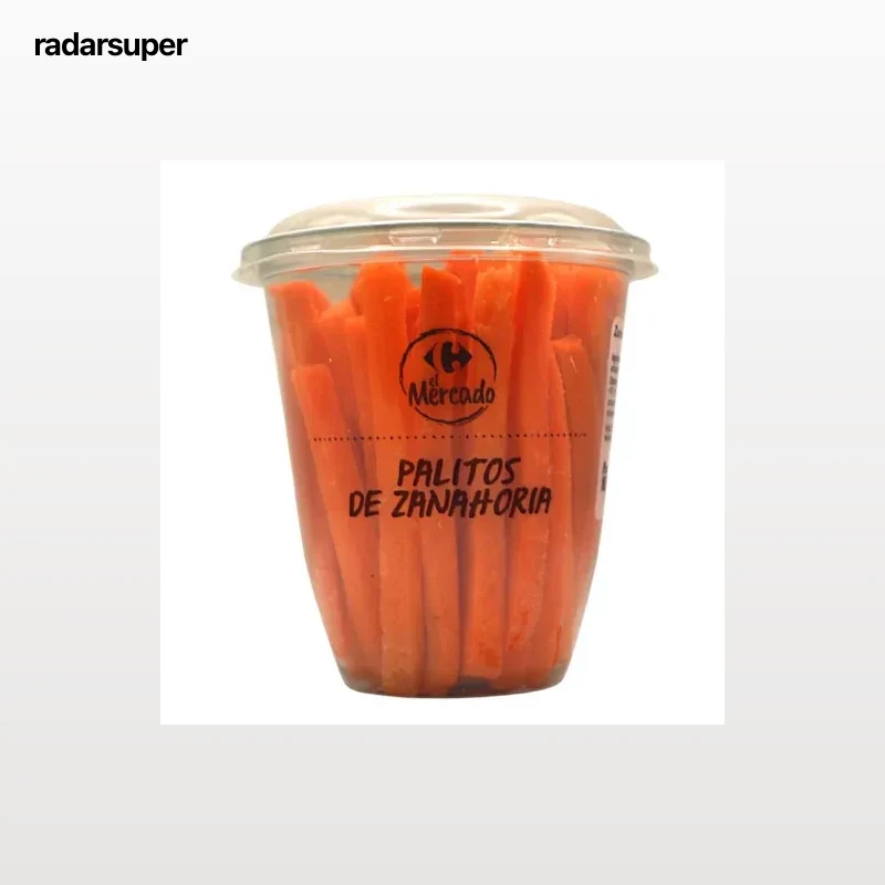 Palitos de zanahoria Carrefour El Mercado vaso 165 g