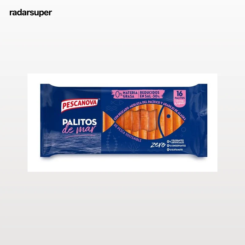 Palitos de mar reducidos en sal Pescanova 305g