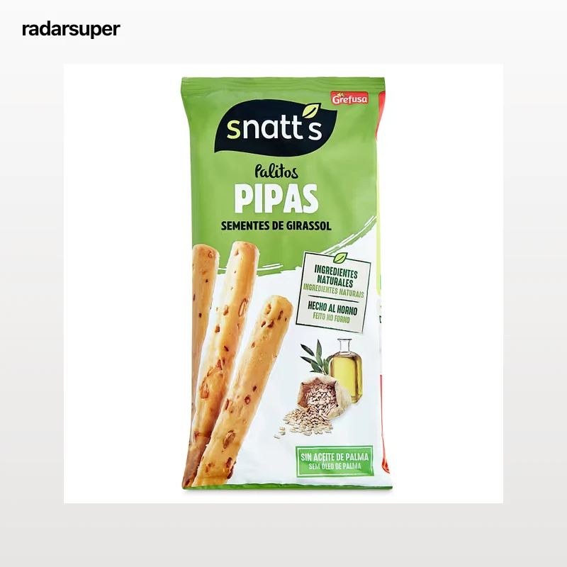 Palitos de pan con pipas Snatt's 62 g