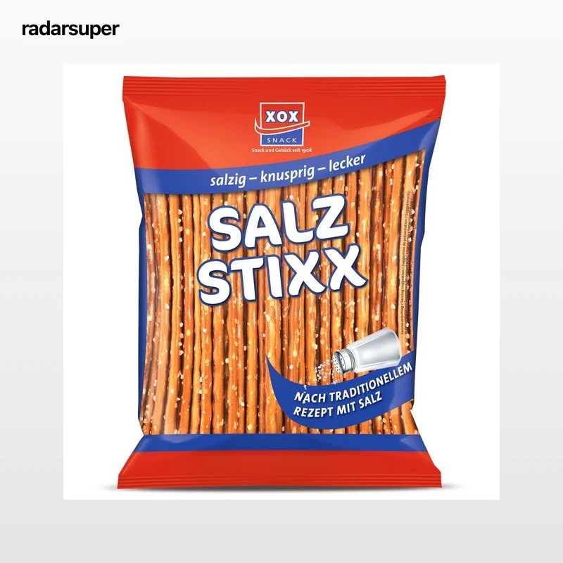 Palitos pretzel con sal Xox 250 g